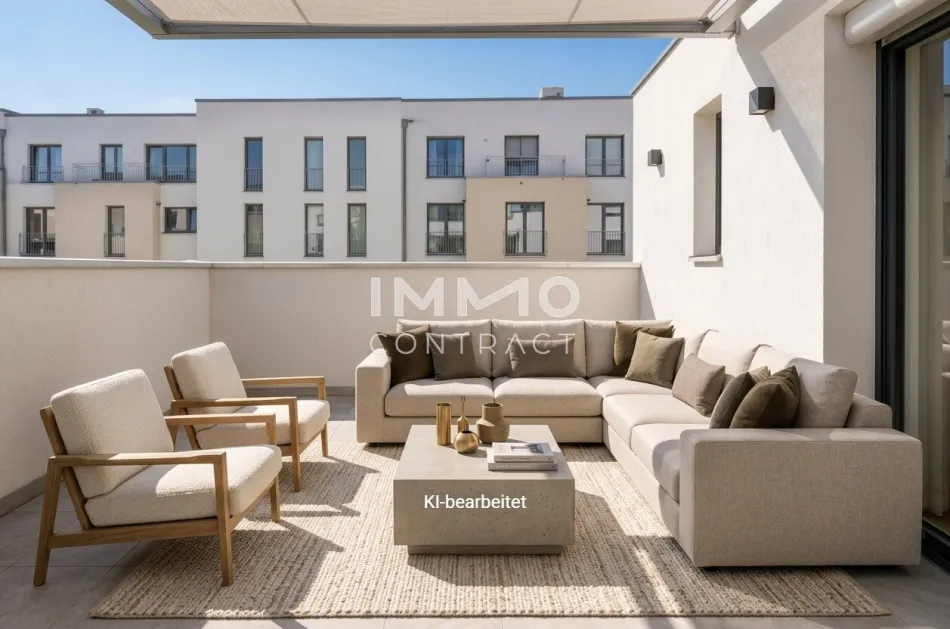 Neubau-Dachgeschosswohnung mit Freifläche nahe Schönbrunn – modernes Wohnen für Eigennutzer & Anleger - Titelbild