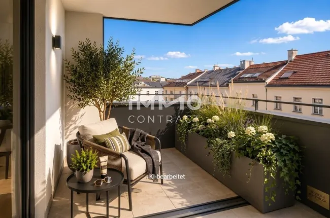 Erstbezug nahe Schönbrunn - Hochwertige Neubauwohnung mit Westbalkon & Loggia - Bild