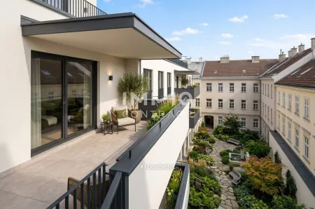 Parkside Schönbrunn – Exklusive Dachgeschosswohnung mit Westbalkon - Neubau- Erstbezug