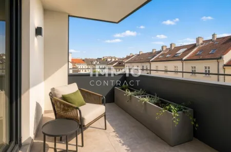 Parkside Schönbrunn – Exklusive Dachgeschosswohnung mit Westbalkon
