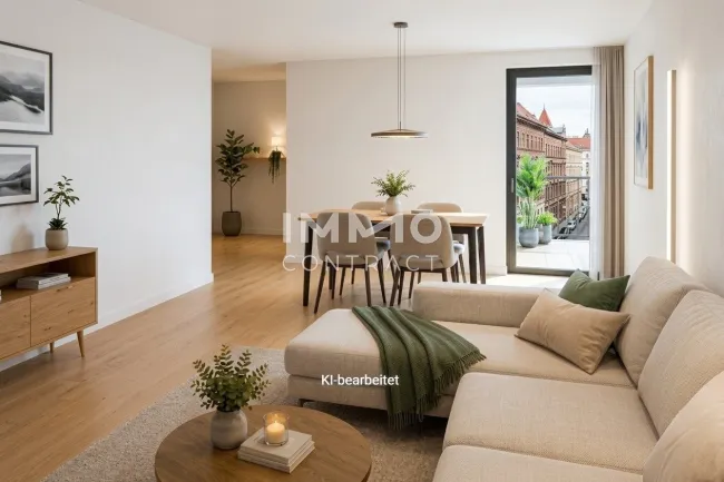 Parkside Schönbrunn – Exklusive Dachgeschosswohnung mit Westbalkon - Bild