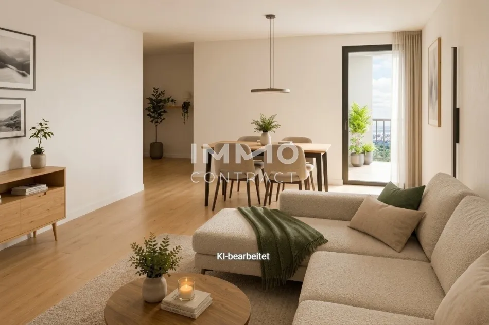 Exklusive Dachgeschosswohnung nahe Schönbrunn – Neubau - Erstbezug mit Balkon & Loggia - Bild
