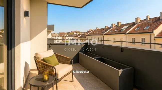 Parkside Schönbrunn – Exklusiver Erstbezug mit Westbalkon nahe Schloss Schönbrunn - Titelbild