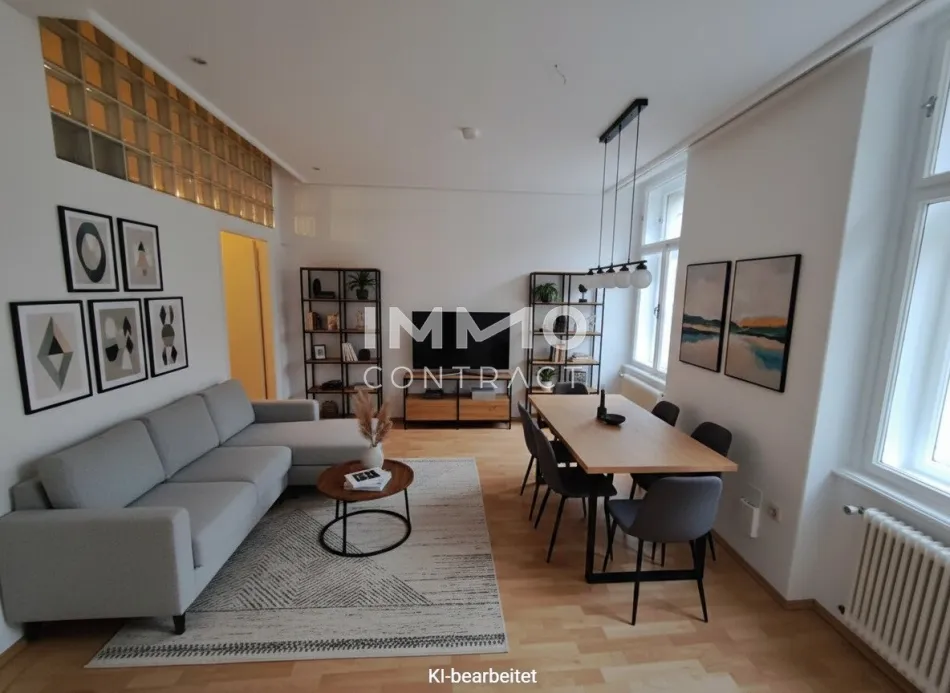 Schöne 2-Zimmer-Wohnung direkt am Stadtplatz in Wels - Titelbild