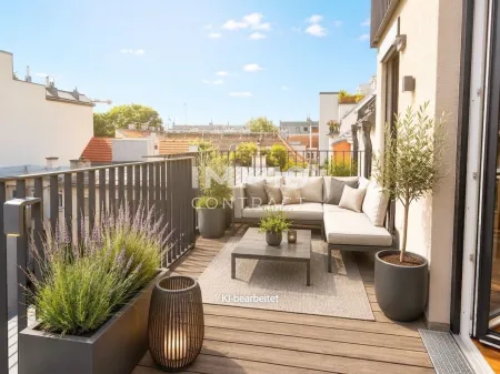 PREISREDUZIERT - 3-Zimmer-Dachgeschoßwohnung mit Westterrasse nahe AKH – attraktiv für Eigennutzer & Anleger