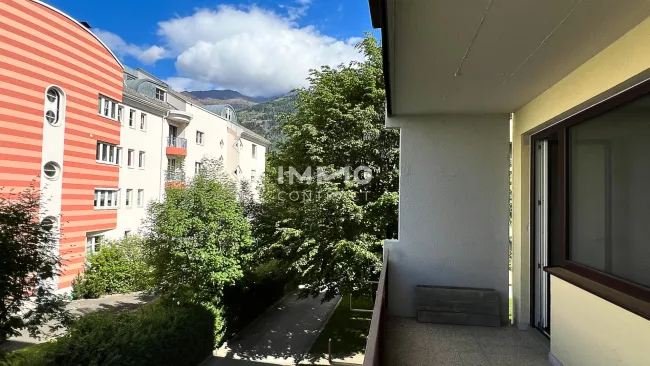 Balkon Blick gegen Norden