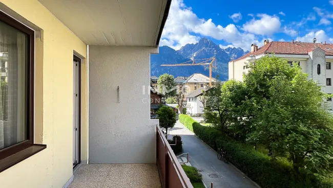 Balkon Blick gegen Süden