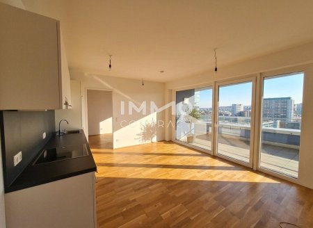 Wohnen über den Dächern von Linz - KOMPAKTE 2 Zi-Wohnung mit Blick zur GRÜNEN MITTE!