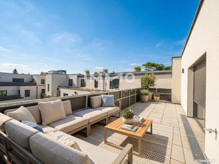 Großzügige 2-Zimmer Wohnung mit 2 Terrassen – ganz oben & provisionsfrei!