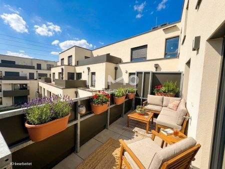 Provisionsfrei: 2-Zimmer-Terrassenwohnung – modernes Wohnen im Grünen