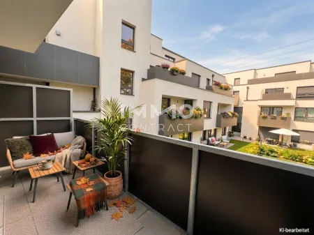 Top geschnittene 3-Zimmer-Balkonwohnung mit Privatgarten im Hof – provisionsfrei!