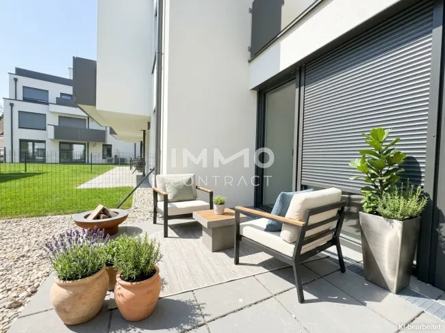 Gemütliche 2-Zimmer-Terrassenwohnung – perfekt zum Entspannen - Titelbild