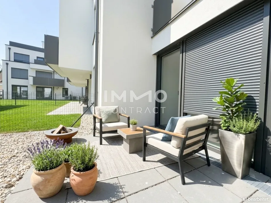 Gemütliche 2-Zimmer-Terrassenwohnung – perfekt zum Entspannen - Titelbild