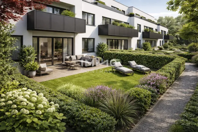 Helle 2-Zimmer Gartenwohnung mit großzügiger Grünfläche – Ruheoase im Grünen - Titelbild