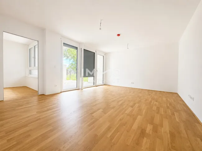 Moderne 2-Zimmer-Gartenwohnung mit viel Grünfläche – perfekt für Naturliebhaber - Bild