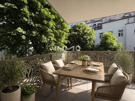 BEZUGSFERTIG & PROVISIONSFREI: TOP-Vierzimmer Apartment mit hofseitigem Balkon (Neubau-Erstbezug)