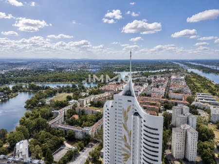 43. Etage: DC2 Tower mit WEITBLICK - Erstbezug mit 2 Loggien
