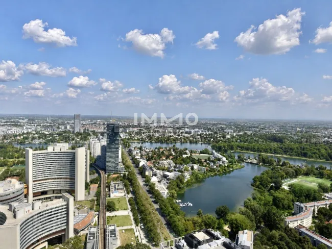 Eckpanorama über Wien – 3 Zimmer mit 40 m² Loggiafläche - DC2 - Titelbild