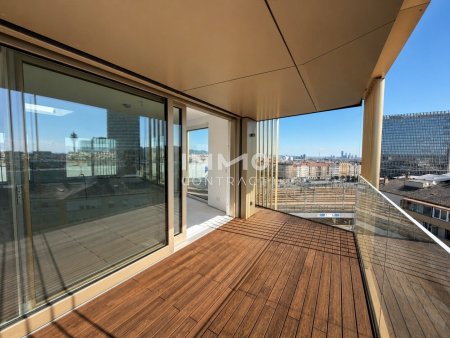 Ganz oben mit Traumblick über Wien - Penthouse mit außergewöhnlicher Architektur: Provisionsfrei direkt beim Hauptbahnhof