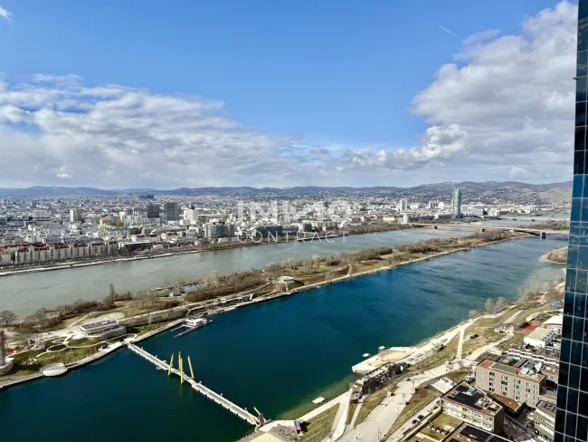DC2: City-Apartment mit Blick auf Kahlenberg & Donau - U1 Donauinsel - Titelbild