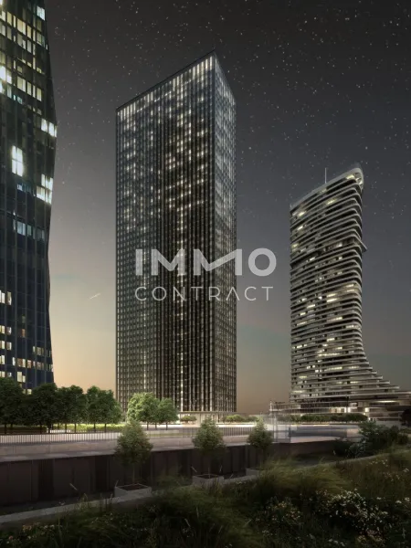 43. Etage mit 16sqm Loggia: Erstbezug inklusive Sonnenaufgang - DC2 Tower