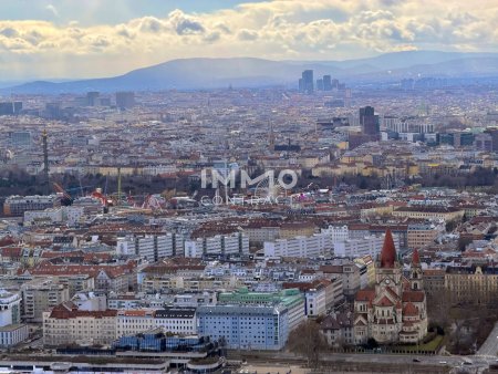 50. Etage: Stephansdom, Kahlenberg & Prater zu Ihren Füßen - DC2 Tower