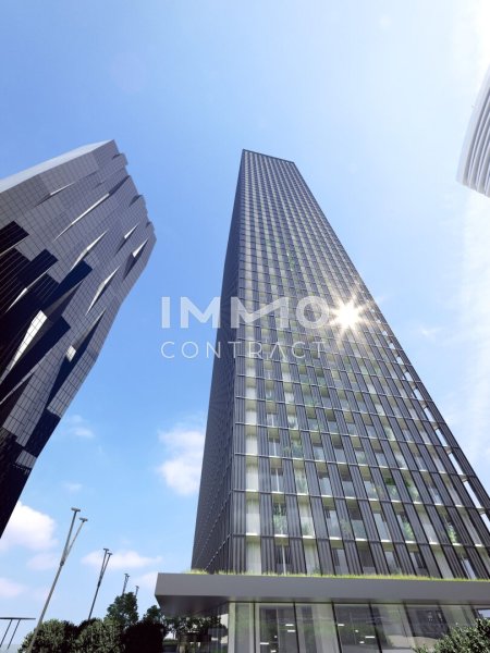 Skyline Residence mit Stephansdom und Praterblick: DC2 Tower - 35. Etage