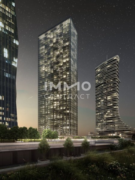 Skyline Residence mit Stephansdom und Praterblick: DC2 Tower - 35. Etage