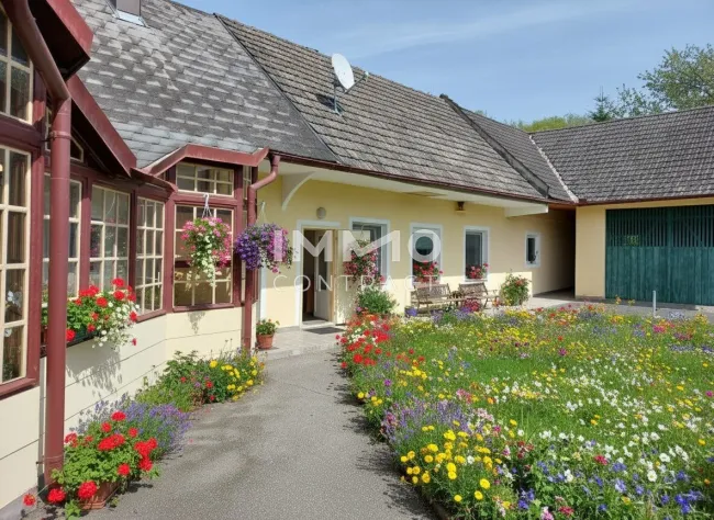 GROSSZÜGIGES ANWESEN FÜR NATURLIEBHABER UND HOBBYLANDWIRTE IN DER THERMENREGION NAHE BURGAU - STEGERSBACH - Titelbild
