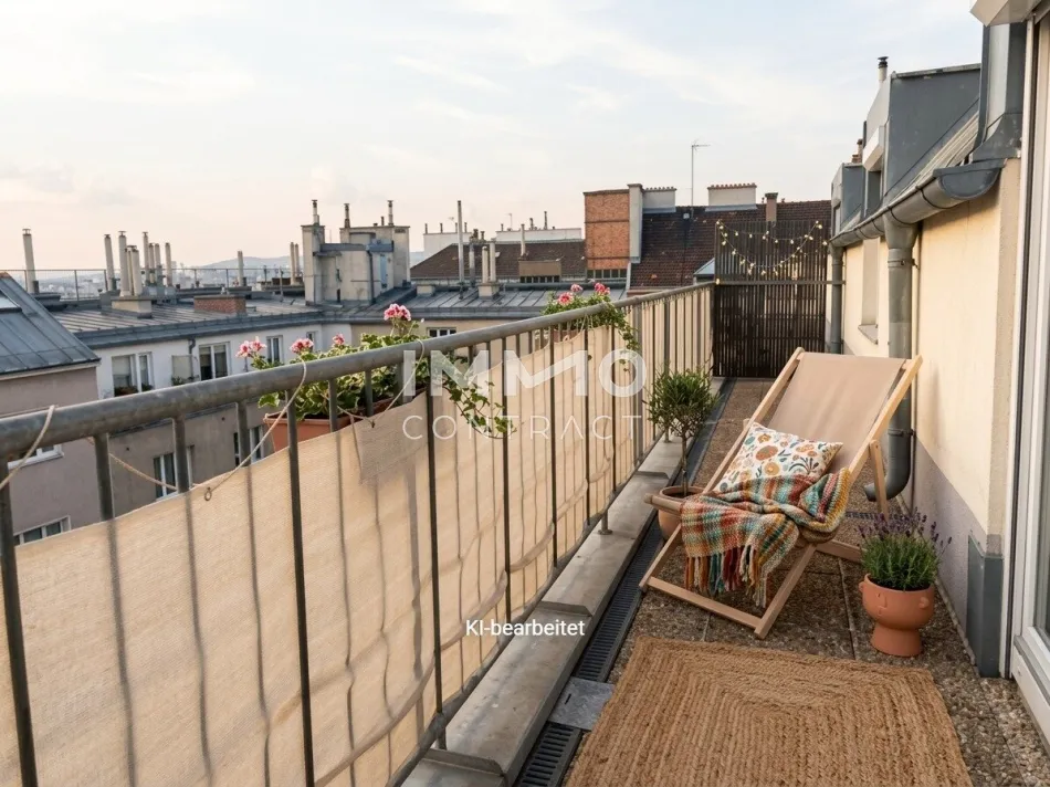 Terrasse mit KI bearbeitet