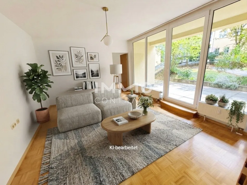 Ideale 2-Zimmer Wohnung in der Marienstraße 12/Linz mit Loggia und neuwertiger Küche (Optional Stapelparker!) - Bild