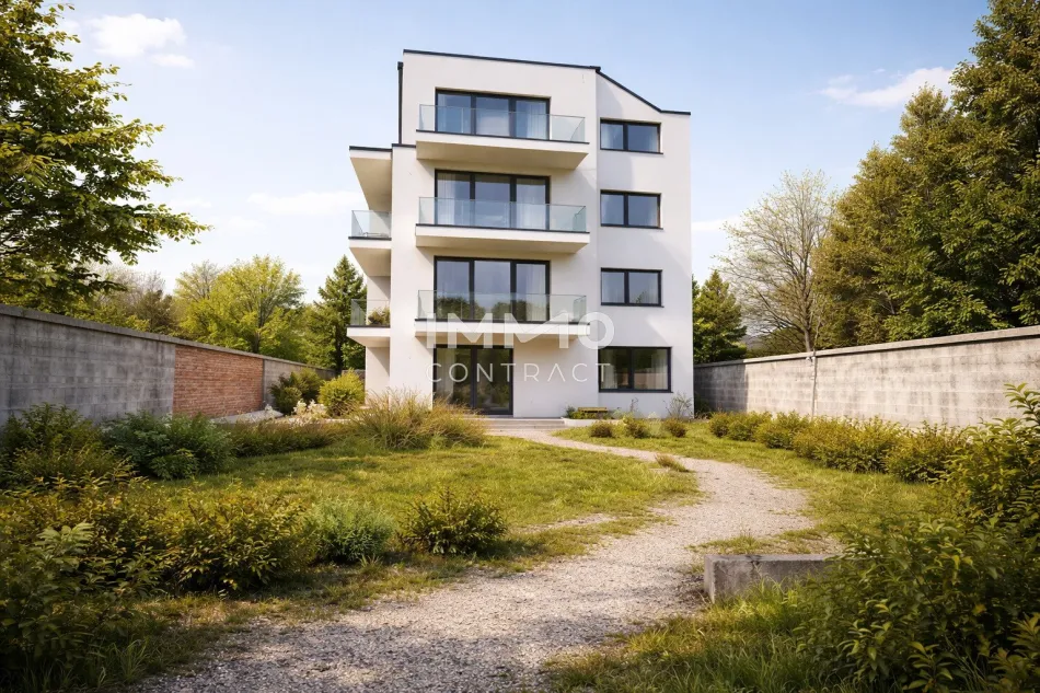 Profitable Bauprojektchance I Mehrfamilien-Apartmenthaus-Rohbau I 9 Wohneinheiten I großzügige Freiflächen I PKW Stellplätze I Nahe Stadtgrenze zu NÖ - Titelbild