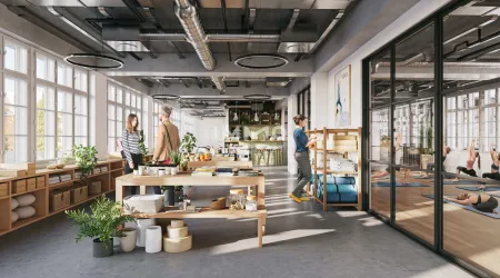 Geräumige Dreizimmer-Wohnung auf einer Ebene mit viel Licht & attraktiver Terrasse