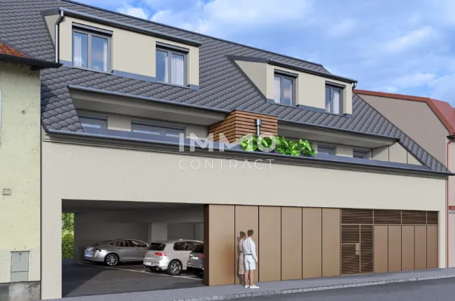 Keine Zusatzkosten für Planung & Anschlüsse: 3,014 m2 großes Bauträgergrundstück mit bewilligtem Wohnprojekt - Titelbild