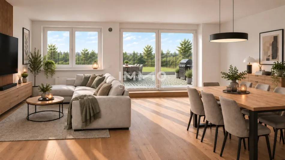 BAUSTART! 3-Zimmer-Gartenwohnung mit traumhafter Abendsonne – Ihr persönliches Sonnenparadies - Titelbild