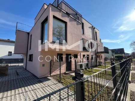 Modernes 4-Zi-Reihenhaus Erstbezug mit Garten & 2 Balkonen in Korneuburg, 110m² - Titelbild