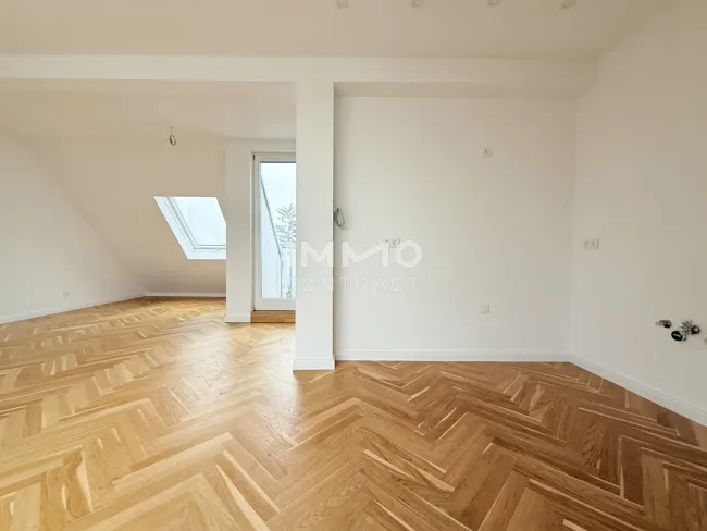 Wohnküche mit direktem Zugang zur Terrasse