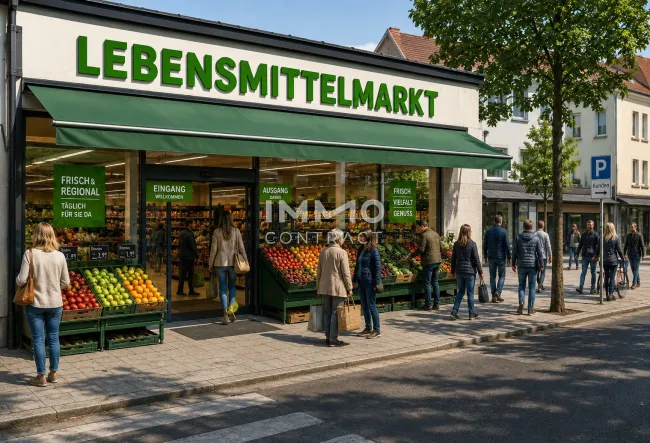 Lebensmittel- Backshop , Büros, Logisitighallen - Titelbild