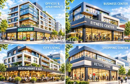 Verfügbare Gewerbe. Catering, Retail, Fitness,- ,Veranstaltungs- und Büroflächen sowie,Laborflächen,in optimale Lagen Wiens