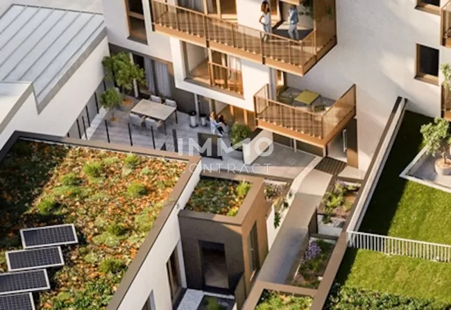 ERSTBEZUG mit großer Terrasse im Innenhof – moderne 2-Zimmer-Wohnung - Bild