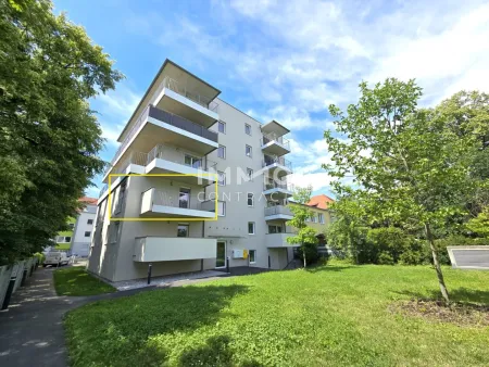 Geförderte, neuwertige 2 Zimmer-Wohnung mit Balkon - Eckertstraße 56 Top 5 - nahe FH-Joanneum