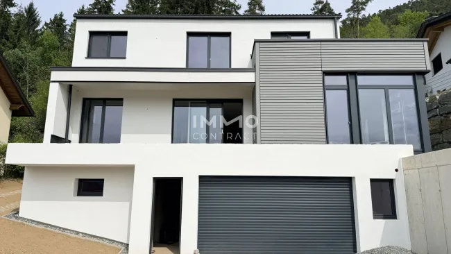 Modernes Griffner-Architektenhaus mit Burgblick - Titelbild