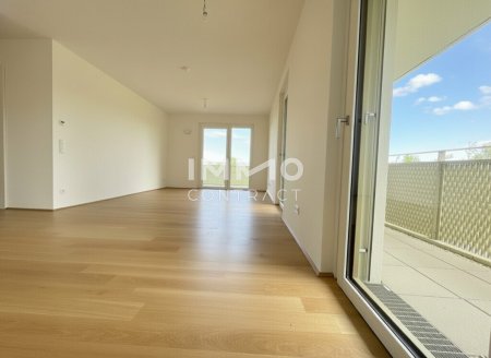 Top Erstbezug: 3-Zimmer-Balkonhit mit Blick ins Grüne