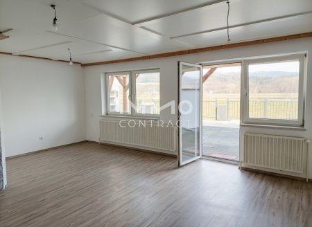 Terrassenwohnung im 1.Stock mit Donaublick im Zentrum von Pöchlarn