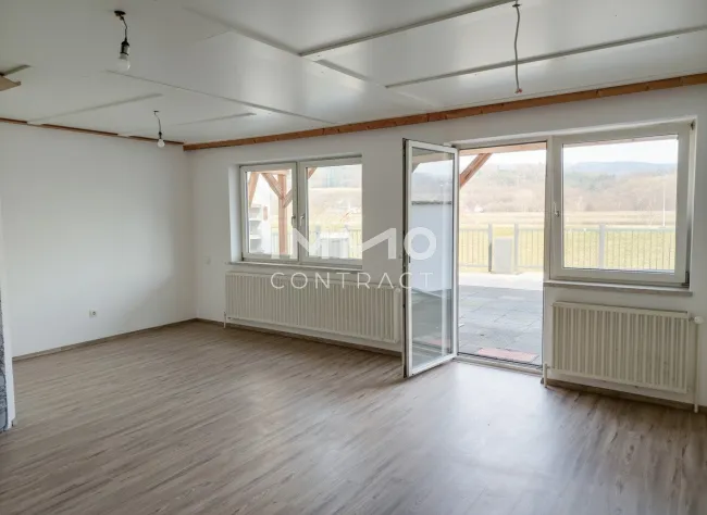 Terrassenwohnung im 1.Stock mit Donaublick im Zentrum von Pöchlarn - Titelbild