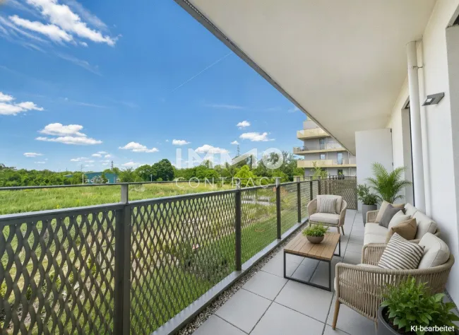 Preishammer: 2 Zimmer-Balkonwohnung mit Grünblick – provisionsfrei nahe U1 - Titelbild