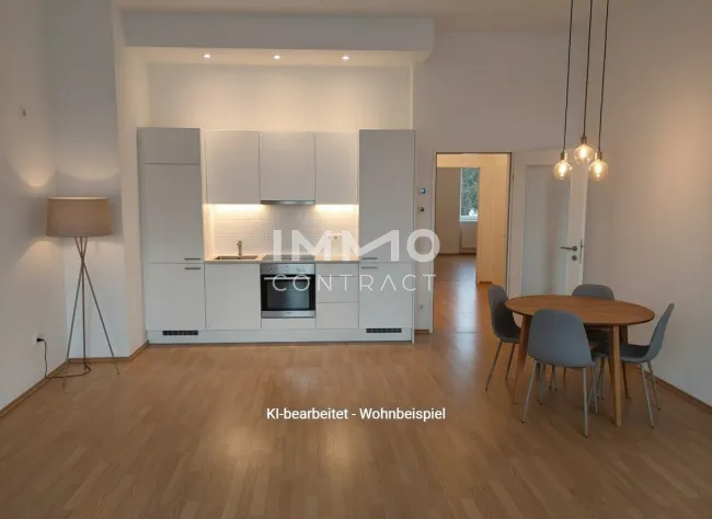 Großzügige Wohnung mit Balkon / LIFT / Garage / Förderbar / im Zentrum von Pöchlarn - Titelbild