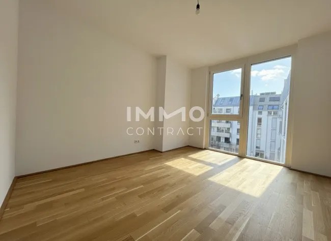 Perfekt geschnittene 3-Zimmer-Wohnung mit zwei Freiflächen – Erstbezug BEIM DONAUUFER - Titelbild