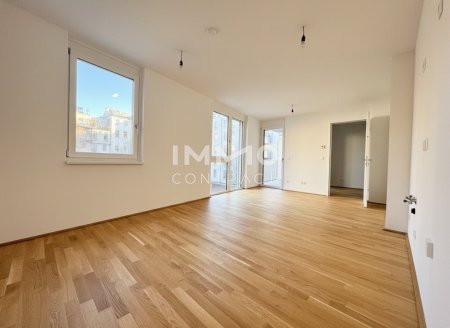 BEIM DONAUUFER: Nachhaltige Kapitalanlage – Moderner 2-Zimmer-Neubau im Erstbezug