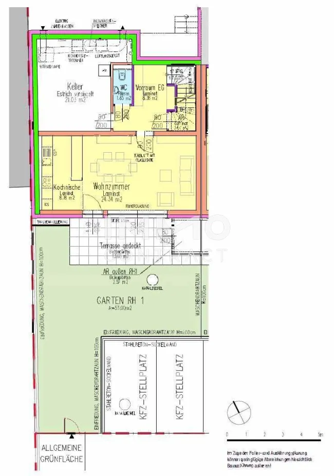 Plan RH1 EG